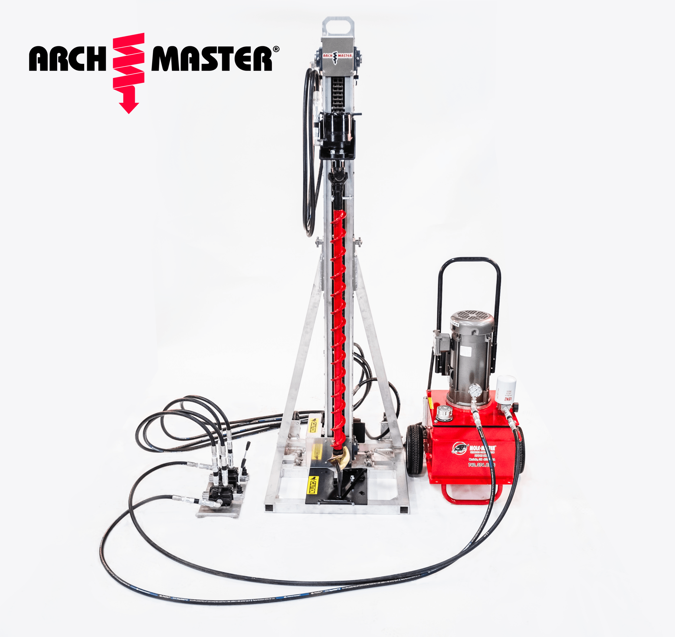 Arch&middot;Master&reg; vertical auger drill
